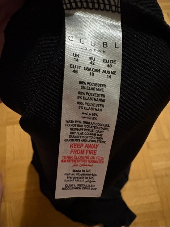 Club L London Off-Shoulder Black Maxi Dress NWOT - Picture 8 of 9